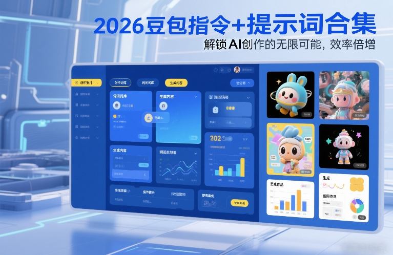 2026豆包指令+提示词合集，解锁AI创作的无限可能，效率倍增-小鹏项目网
