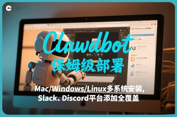 Clawdbot保姆级部署，从入门介绍、Mac/Windows/Linux多系统安装，到Slack、Discord平台添加全覆盖-小鹏项目网