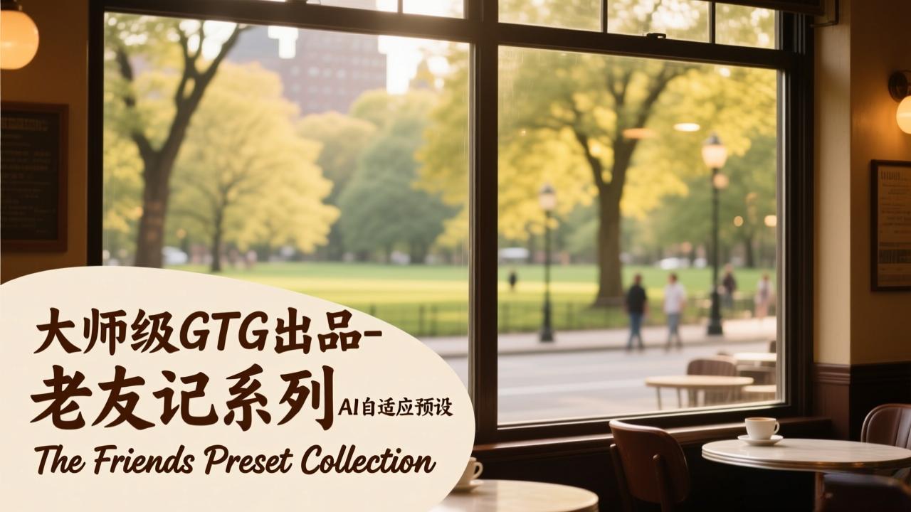 大师级GTG出品-老友记系列AI自适应预设The Friends Preset Collection-小鹏项目网