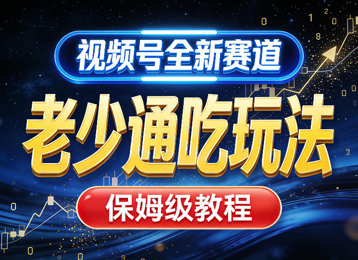 视频号全新AI赛道，老少通吃玩法，保姆级教程-小鹏项目网
