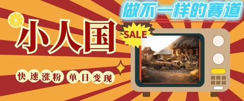 DeepSeek+绘图+视频制作小人国微观视频，小白轻轻松松上手，条条爆款，条条变现，单日就能收益-小鹏项目网