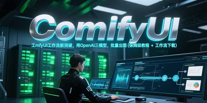ComfyUI工作流新突破，用OpenAI三模型，批量出图(保姆级教程+工作流下载-小鹏项目网