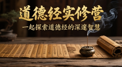 道德经实修营，一起探索道德经的深邃智慧-小鹏项目网