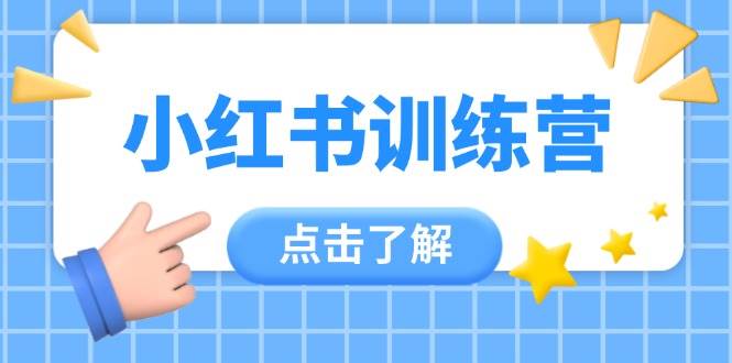 小红书训练营，助小白入门，掌握技巧变达人，课程实操又全面(12节课)-小鹏项目网