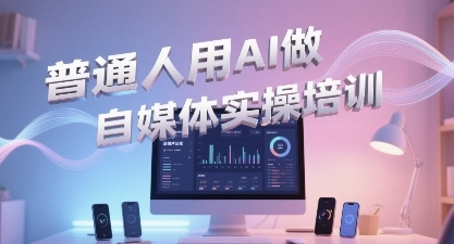 普通一个人用AI做自媒体，助你轻松开启AI自媒体创作之路-小鹏项目网