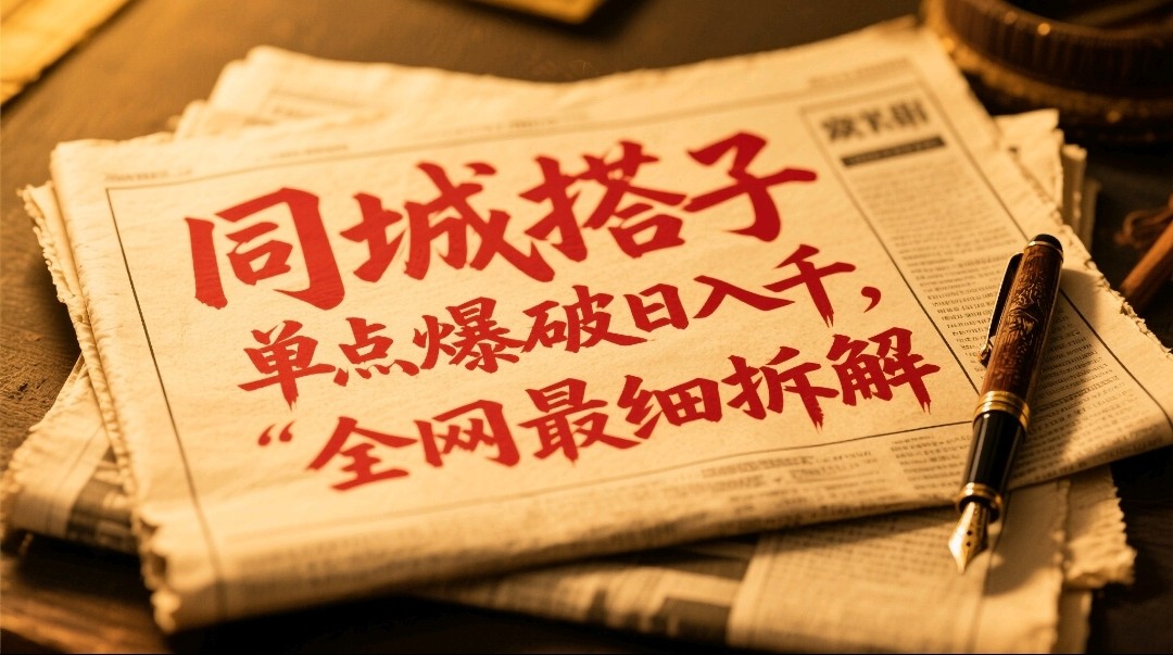 同城搭子群19.9单点爆破日入千，搭子组局月入万，全网最细拆解-小鹏项目网