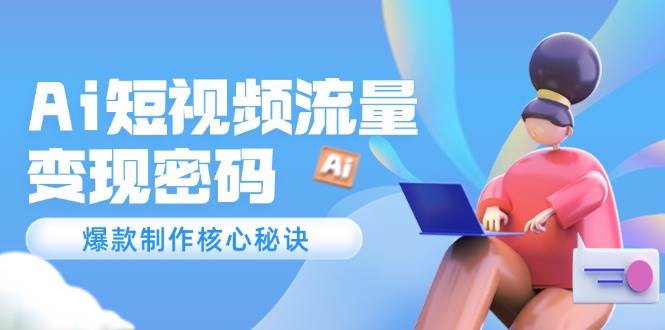 Ai短视频流量密码，爆款制作核心秘诀，120万案例深度解析-小鹏项目网