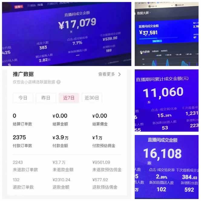 AI智能无人直播，无需出镜，单日收益1000+-小鹏项目网