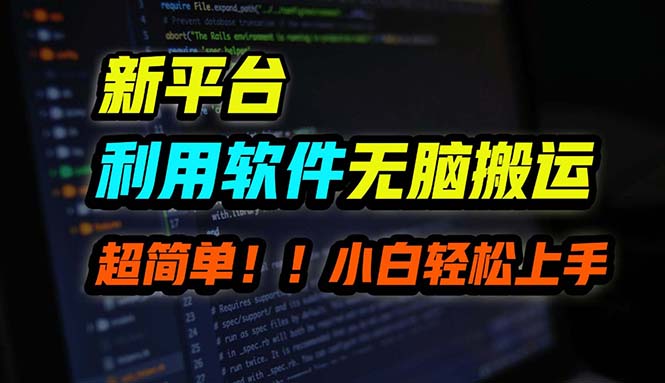 B站平台用软件无脑搬运，月赚10000+，小白也能轻松上手-小鹏项目网
