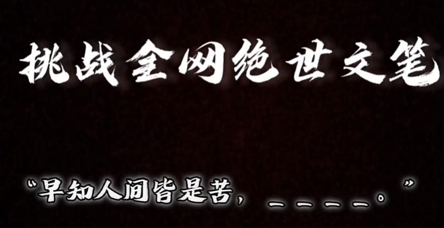 视频号小众玩法，文笔挑战，互动拉满，轻松赚取分成收益！小白也可当天上手-小鹏项目网