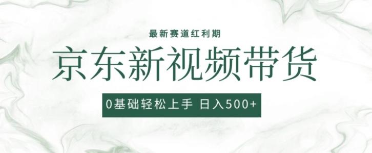 2024最新京东视频带货项目，最新0粉强开无脑搬运爆款玩法，小白轻松上手【揭秘】-小鹏项目网