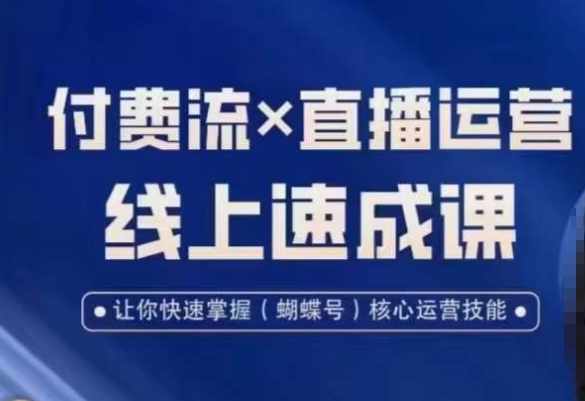 视频号付费流实操课程，付费流✖️直播运营速成课，让你快速掌握视频号核心运营技能-小鹏项目网
