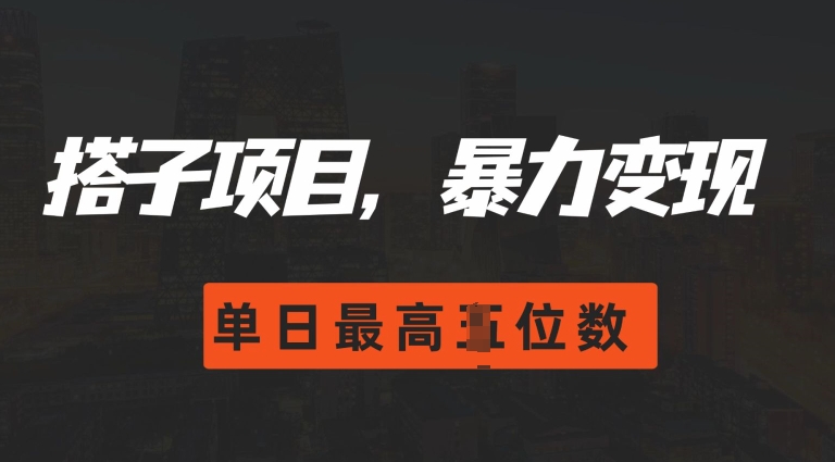 2024搭子玩法，0门槛，暴力变现，单日最高破四位数【揭秘】-小鹏项目网