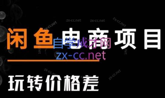 亿创繁星·闲鱼电商项目(玩转价格差)-小鹏项目网