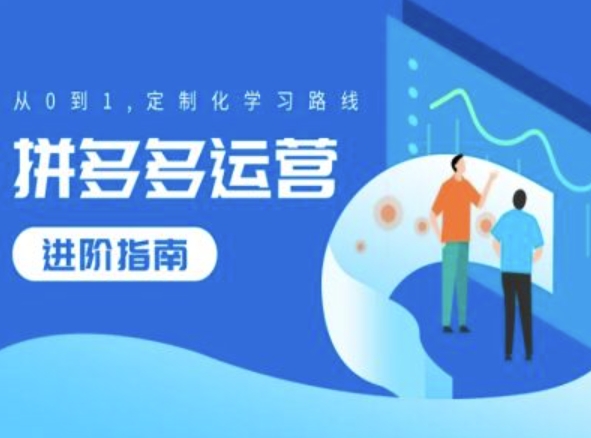 拼多多运营进阶指南，从0到1定制化学习路线-小鹏项目网