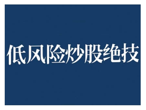 2024低风险股票实操营，低风险，高回报-小鹏项目网