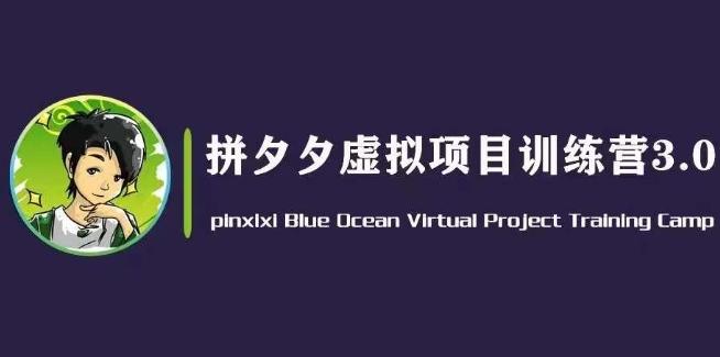 黄岛主·拼夕夕虚拟变现3.0，蓝海平台的虚拟项目，单天50-500+纯利润-小鹏项目网