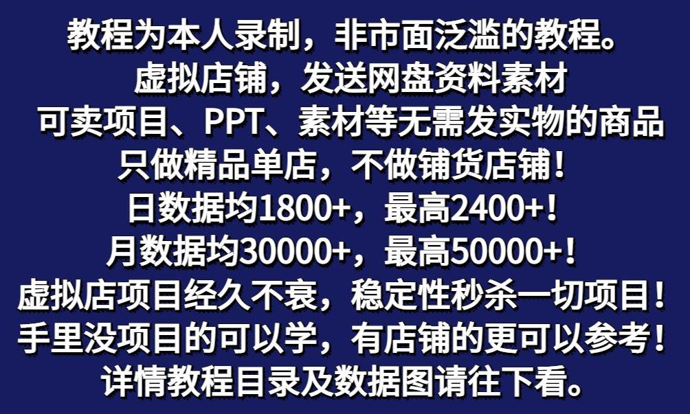 图片[2]-拼多多虚拟电商训练营月入50000+你也行，暴利稳定长久，副业首选-小鹏项目网