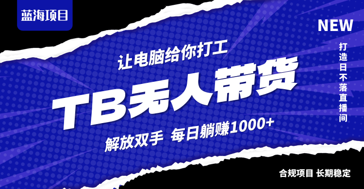 淘宝无人直播最新玩法，不违规不封号，轻松月入3W+-小鹏项目网