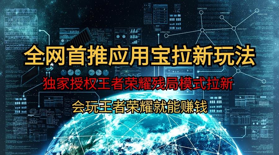 (9907期)【全网首发】腾讯应用宝王者荣耀残局模式拉新赛道，轻松日如1000+-小鹏项目网