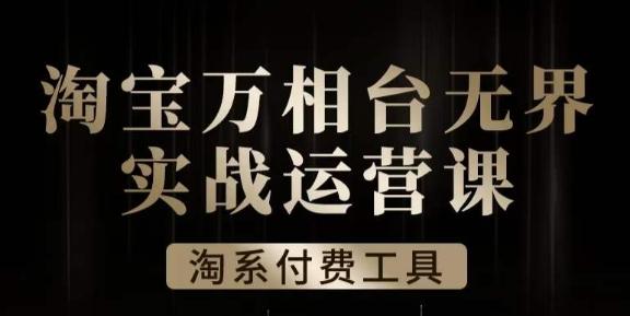 沧海·淘系万相台无界实战运营课，万相台无界实操全案例解析-小鹏项目网