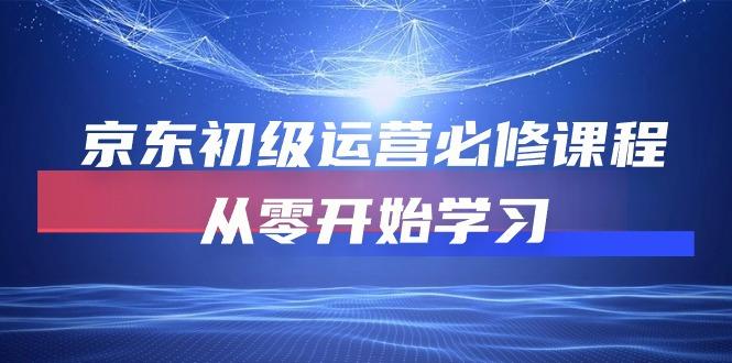 京东初级运营必修课程，从零开始学习(49节课-小鹏项目网