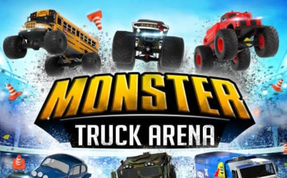 《怪物卡车竞技场 Monster Truck Arena》Switch英文版NSP下载-小鹏项目网