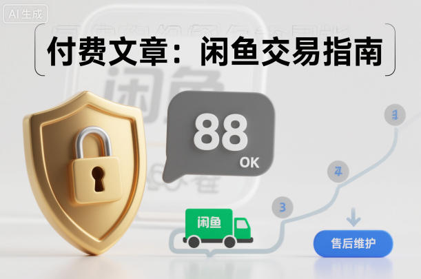 付费文章：闲鱼交易指南，怎么才能降低被坑被马扁的概率-小鹏项目网