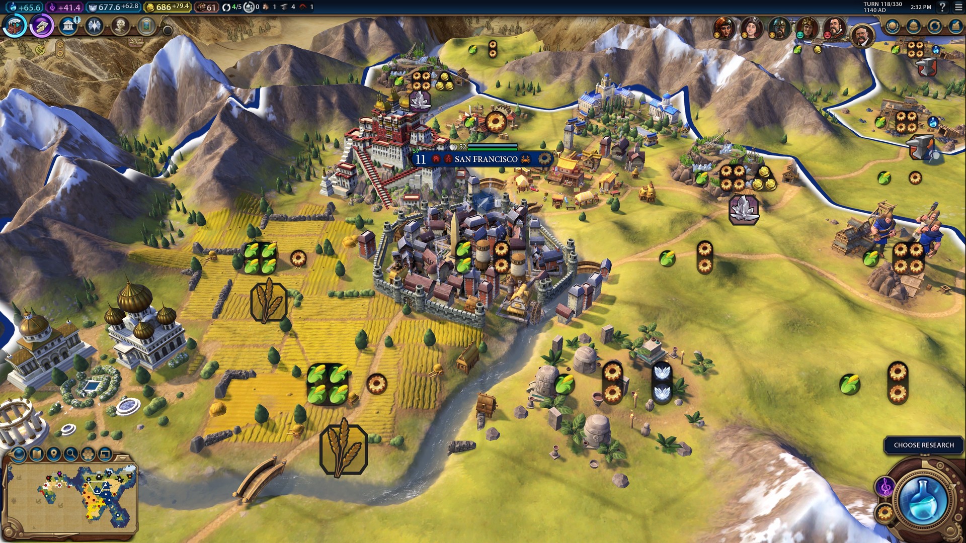 《文明6 Sid Meiers Civilization VI》Switch美版中文版NSP下载 – 含1.2.19补丁-小鹏项目网