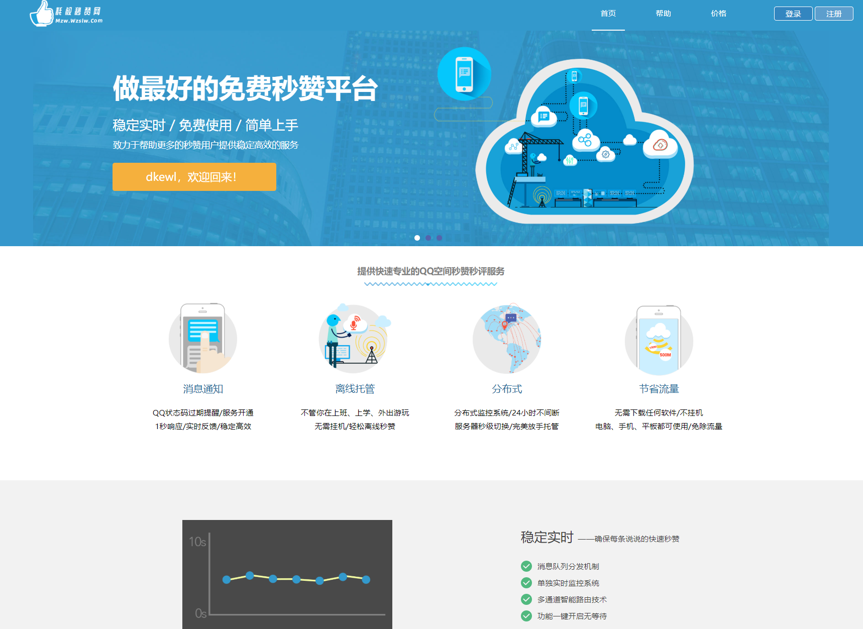 最新扣扣秒赞系统源码-小鹏项目网