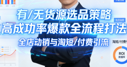 子鹏讲电商·淘宝私家班(更新2026)-小鹏项目网