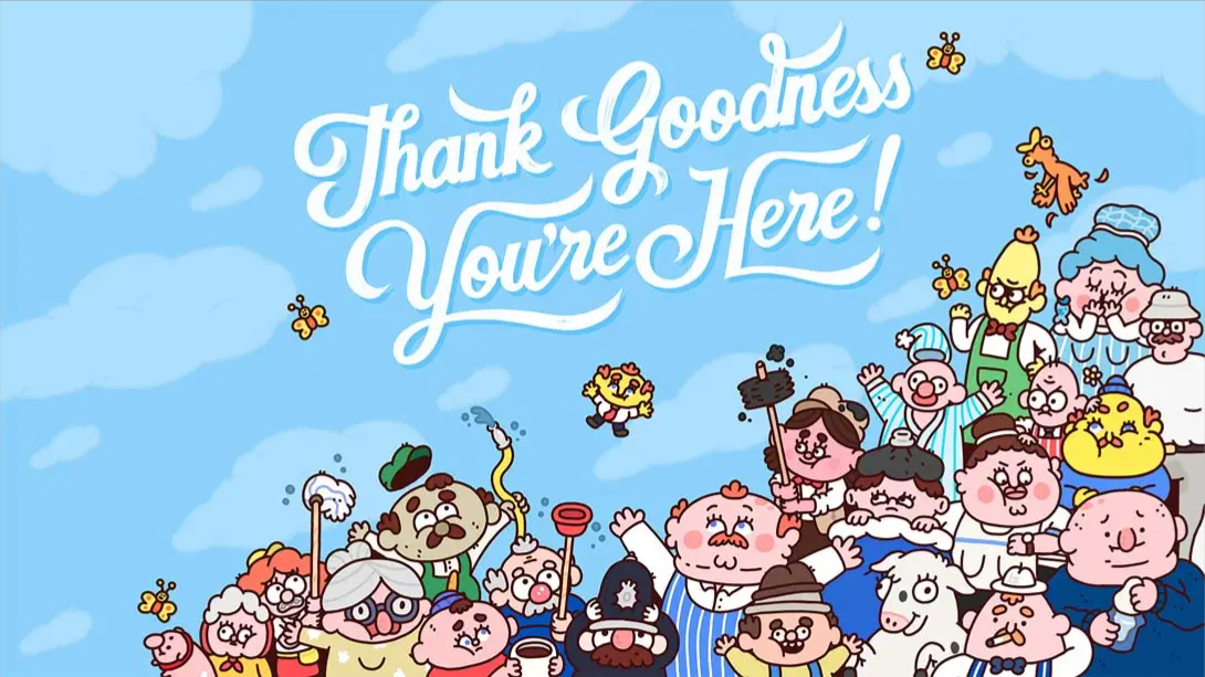 【美版】谢天谢地你来了！ .Thank Goodness You’re Here! 中文-小鹏项目网