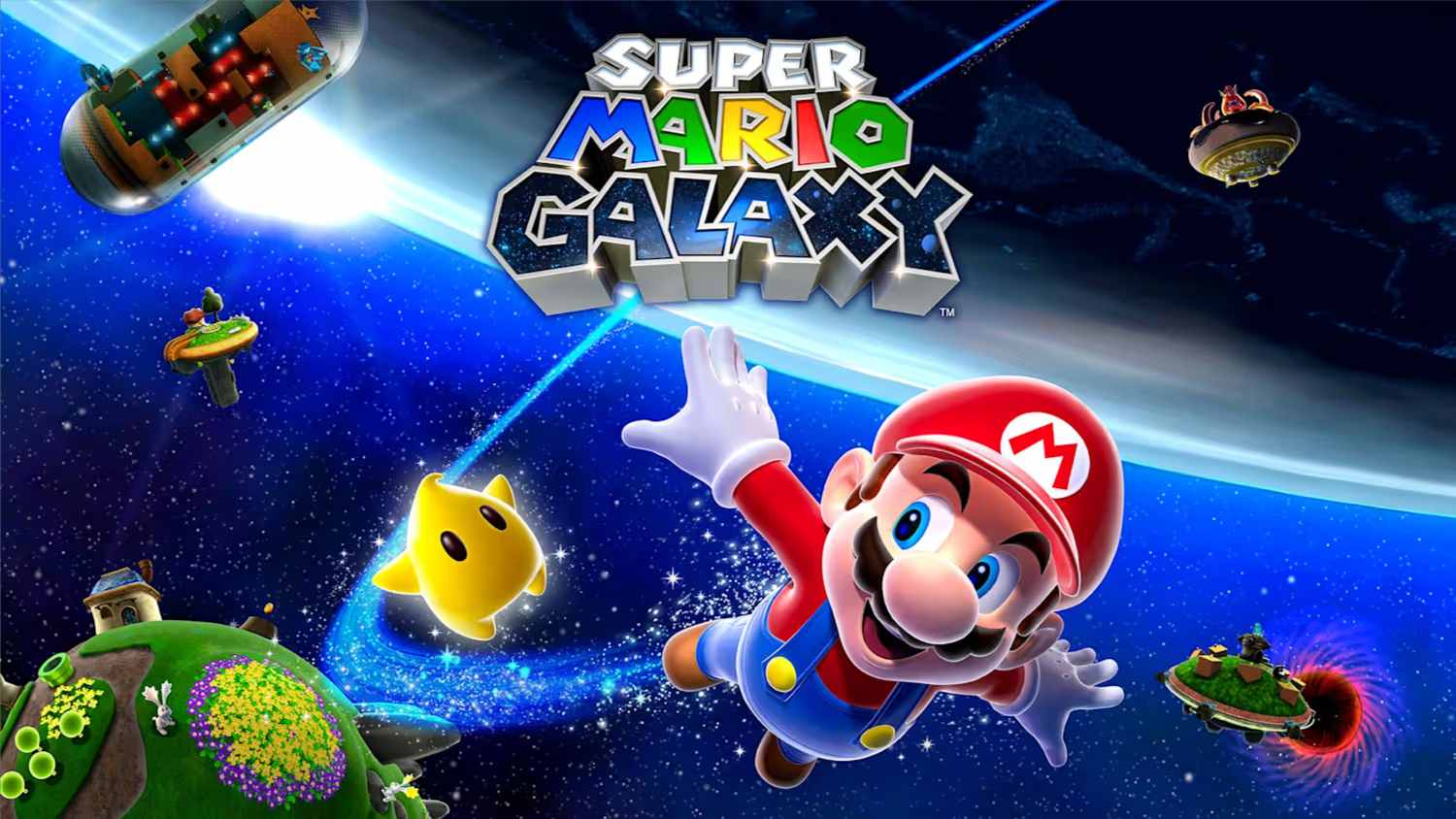 【美版】超级马里奥银河 .Super Mario Galaxy 中文-小鹏项目网