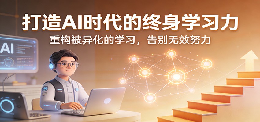 打造AI时代的终身学习力：重构被异化的学习，告别无效努力-小鹏项目网
