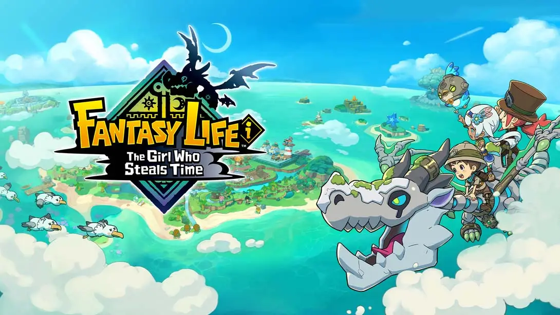 【美版】幻想生活ｉ 转圈圈的龙和偷取时间的少女 .FANTASY LIFE i: The Girl Who Steals Time 中文-小鹏项目网