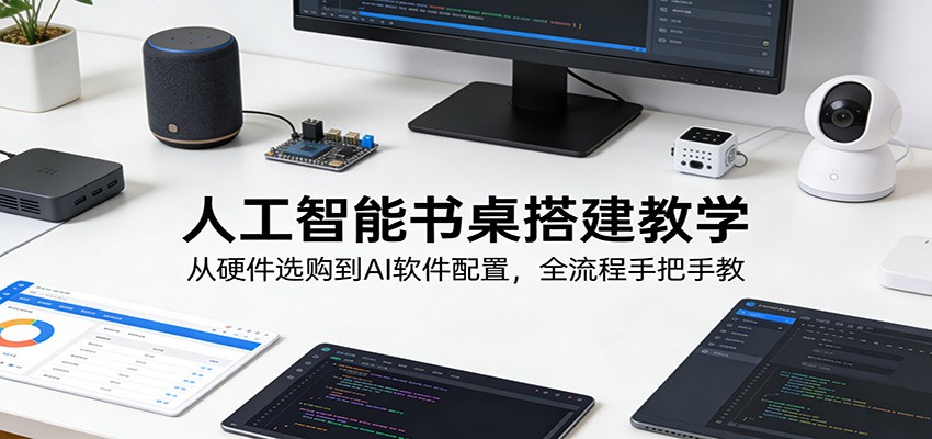 人工智能书桌搭建教学：从硬件选购到AI软件配置，全流程手把手教-小鹏项目网