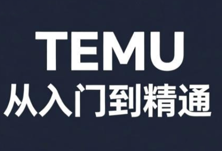 跨境麦冬·TEMU从入门到精通-小鹏项目网