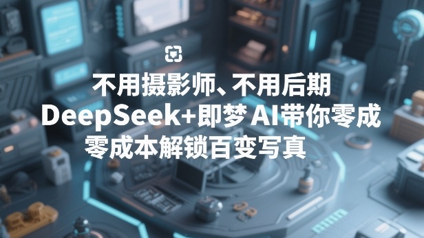 不用摄影师、不用后期，DeepSeek+即梦AI带你零成本解锁百变写真！-小鹏项目网