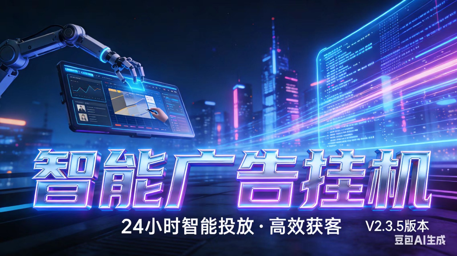 AI 广告云挂机 · 全域流量变现平台-小鹏项目网