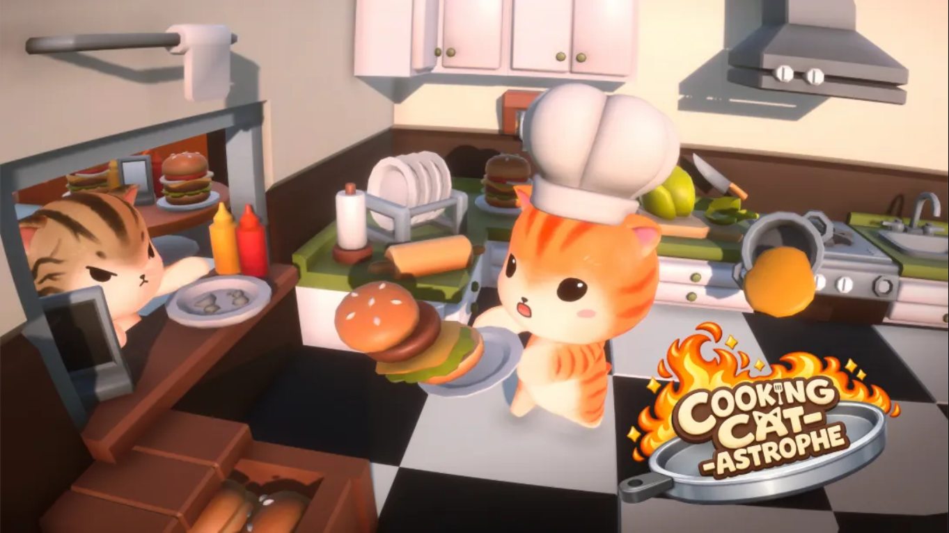 【美版】猫咪闹厨房 .Cooking Cat-Astrophe 中文-小鹏项目网