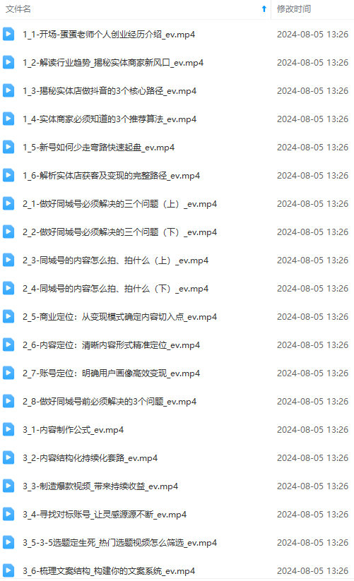 图片[1]-实体店老板获客特训营：认知、定位、文案、矩阵、直播、AI等(72节-小鹏项目网