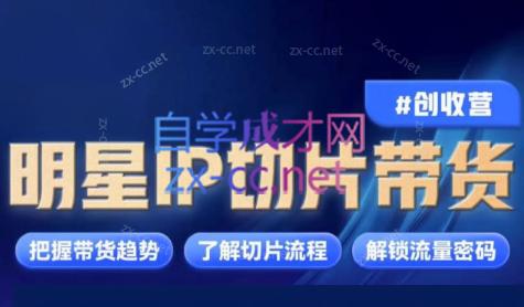 交个朋友·明星IP切片带货爆单营-小鹏项目网