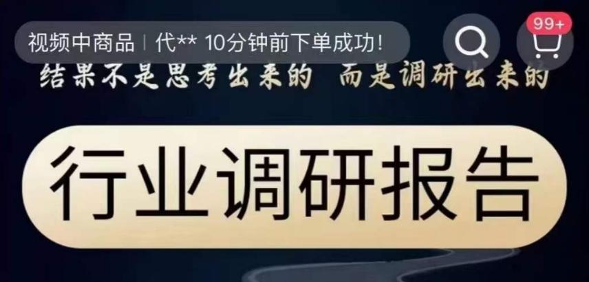 行业调研报告，结果不是思考出来的而是调研出来的-小鹏项目网