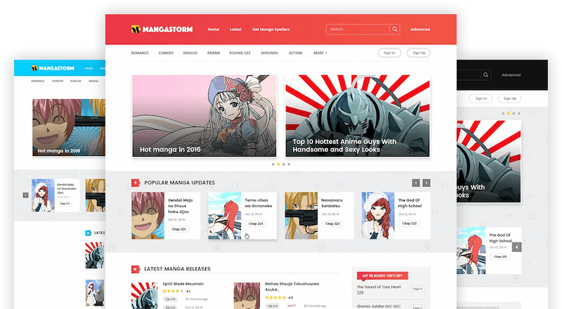 Madara 2.2.2.1主题源码 | 响应式WordPress漫画小说主题模板-小鹏项目网
