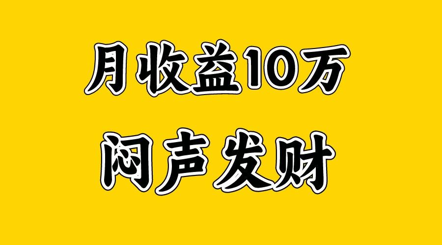 月入10万+，大家利用好马上到来的暑假两个月，打个翻身仗-小鹏项目网