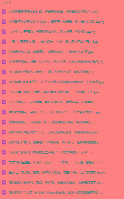 图片[2]-(9607期)真实有效391套商业模式，年入几十到几百万案例解析(电子书+视频+图文)-小鹏项目网