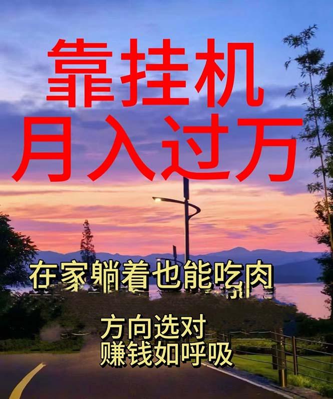 靠挂机，日入1000+，躺着也能吃肉，电脑手机都可挂-小鹏项目网