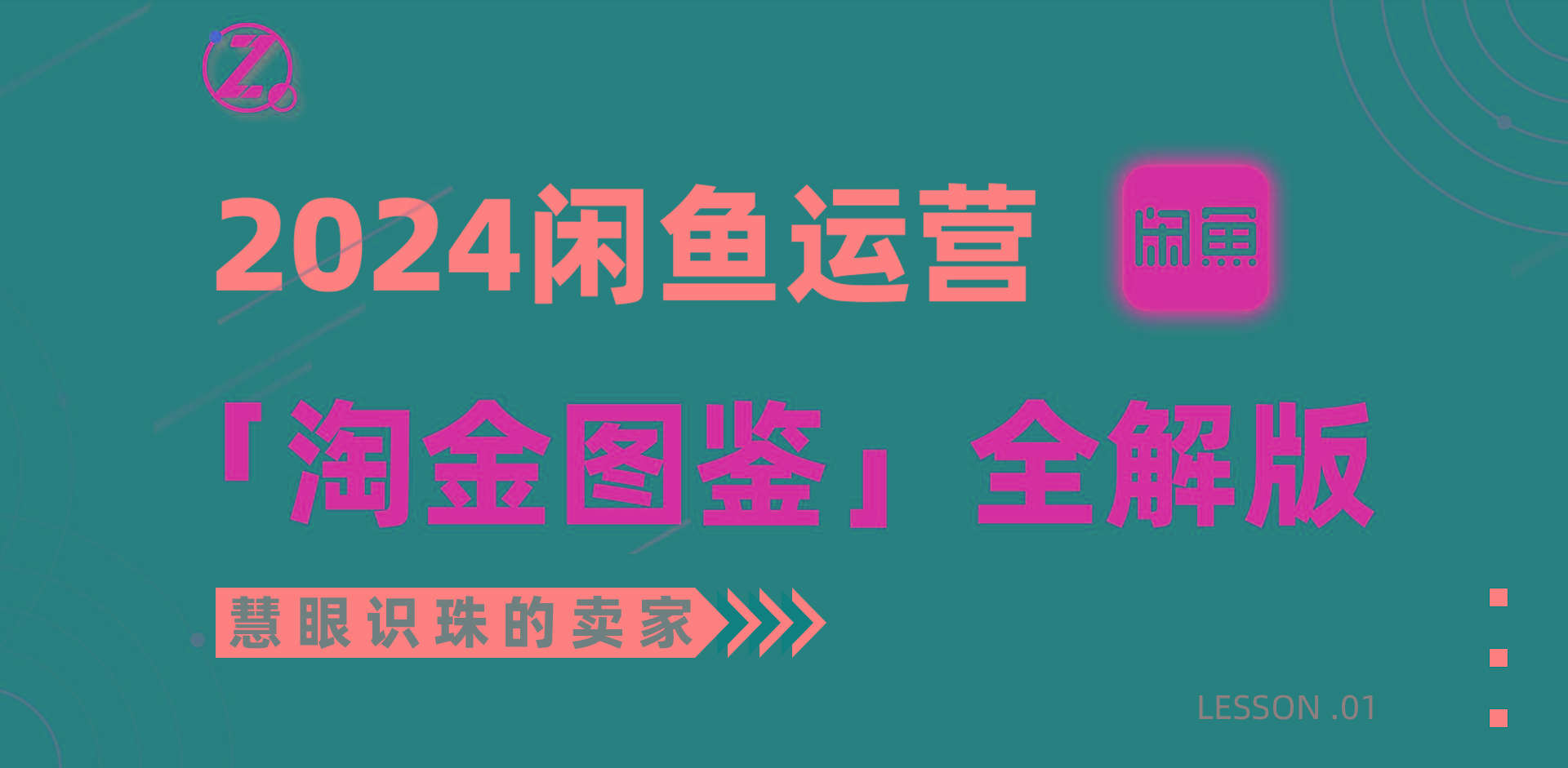 (9738期)2024闲鱼运营，【淘金图鉴】全解版-小鹏项目网