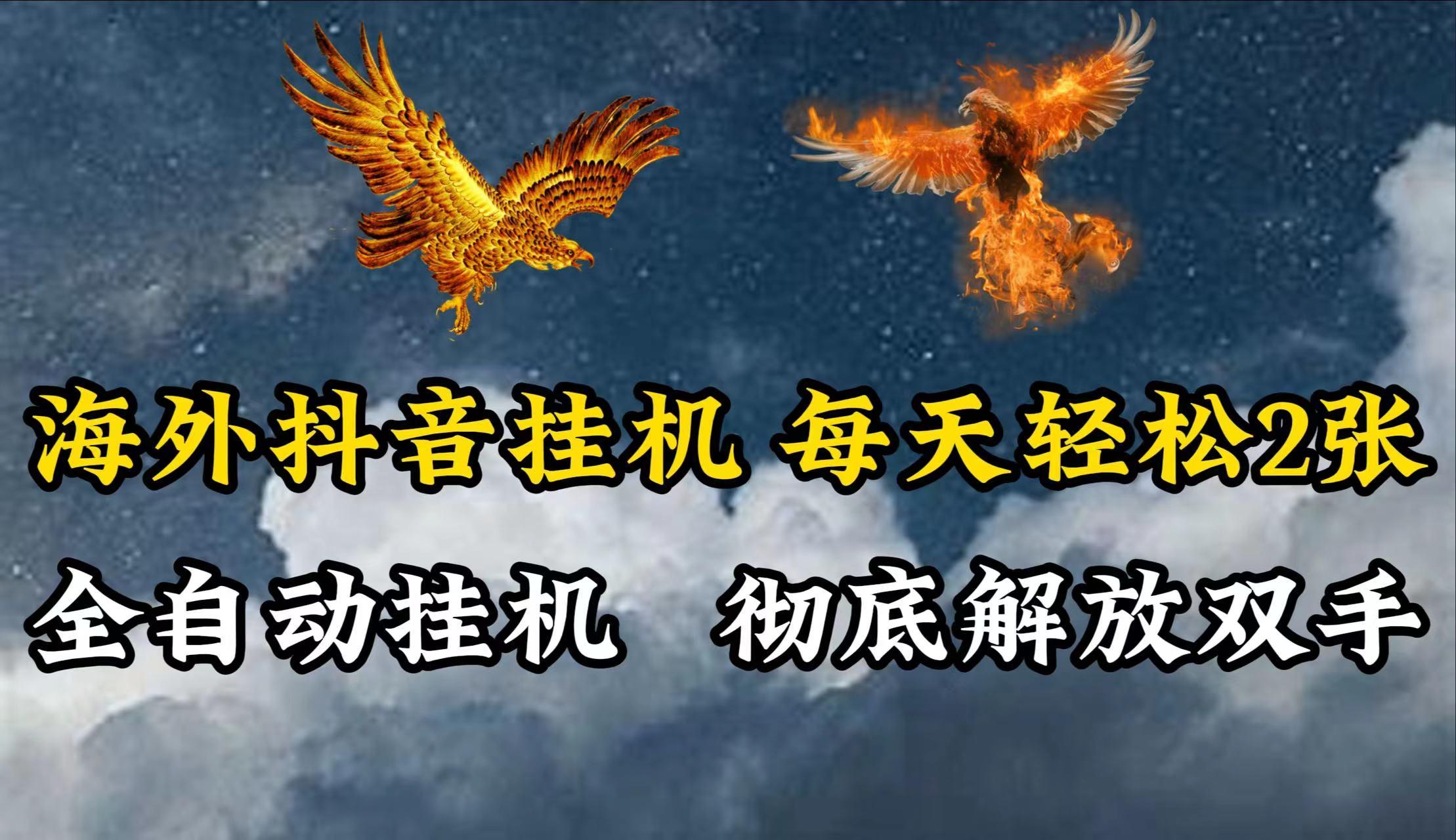 海外抖音挂机，每天轻松2张，全自动挂机，彻底解放双手！-小鹏项目网