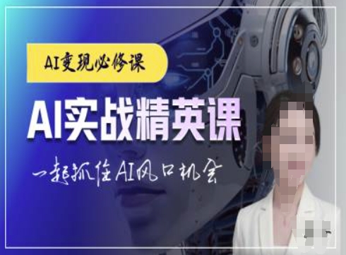 AI实战精英课，chatgptAI实战教程，一起抓住AI风口的机会-小鹏项目网